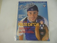 PAUL LO DUCA LOS ANGELES DODGERS AUTOGRAPHED 40TH DODGER STADIUM PROGRAM