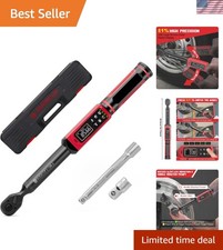 Digital Torque Wrench 1.5-99.6 Ft.Lb - Perfect for Auto and Motorcycle Repair