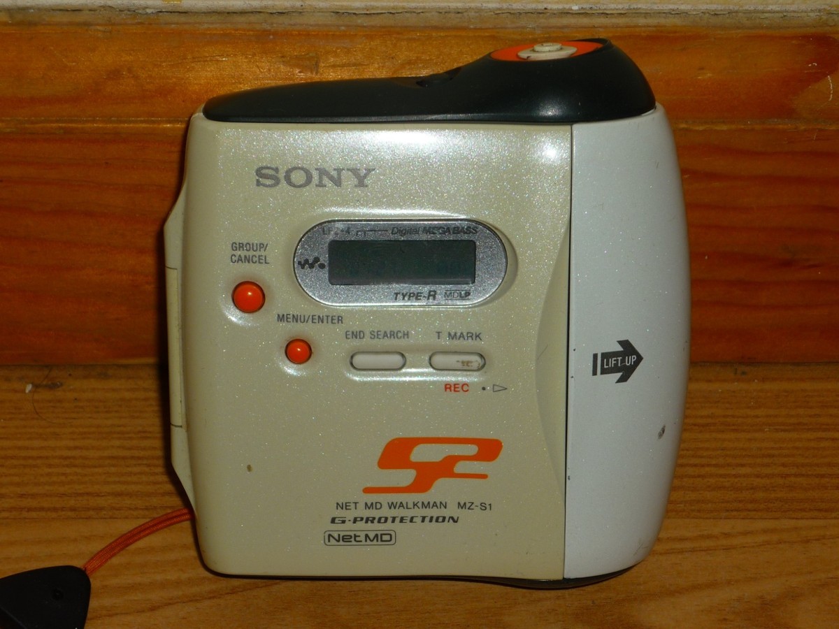 SONY S2 SPORTS MZ-S1 NET MD WALKMAN MINIDISC PLAYER / RECORDER | eBay