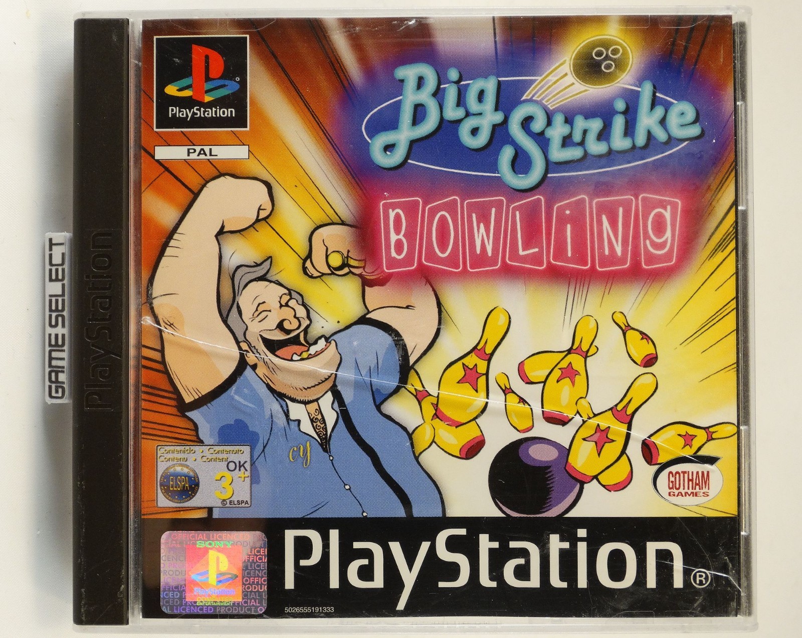 Big Strike Bowling Sony Playstation 1 2 3 Ps1 Ps2 Ps3 Pal - Complet