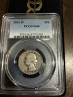 PCGS G06 1932-D Washington Quarter 25C Silver Business Strike Denver KM#164