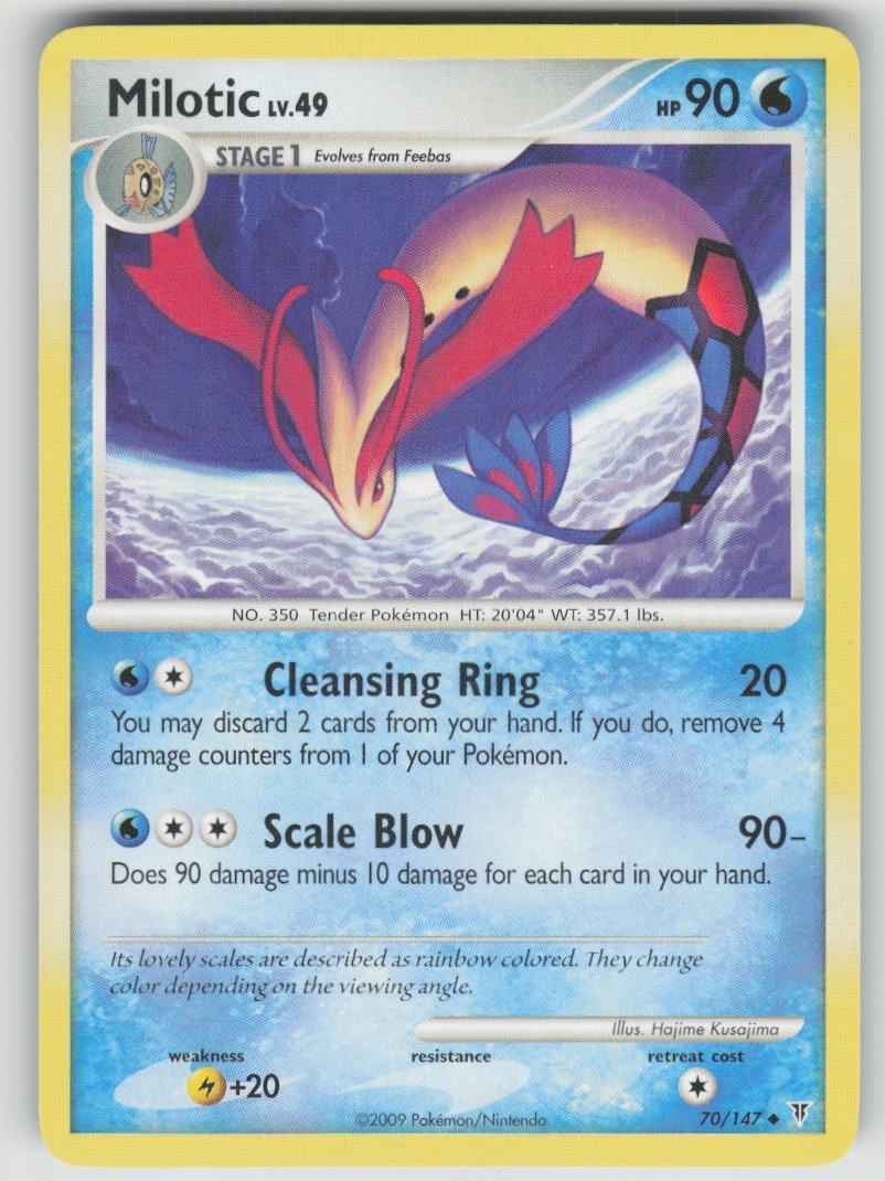 Milotic 70/147 Uncommon Supreme Victors Pokemon Near Mint