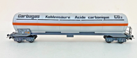 "Jouef 652500 Carro Kesselwagen A Gabelstapler \" Carbagas \" Livree Argento. Sncf"