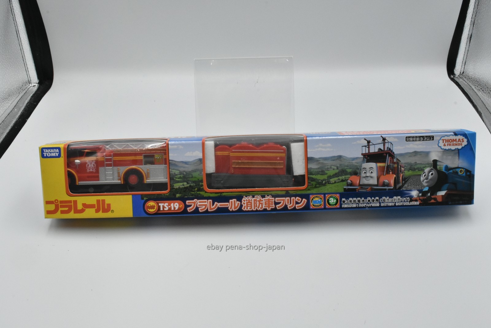 TakaraTomy Plarail Thomas TS-19 Flynn of Fire Engine Japan +Tracking number