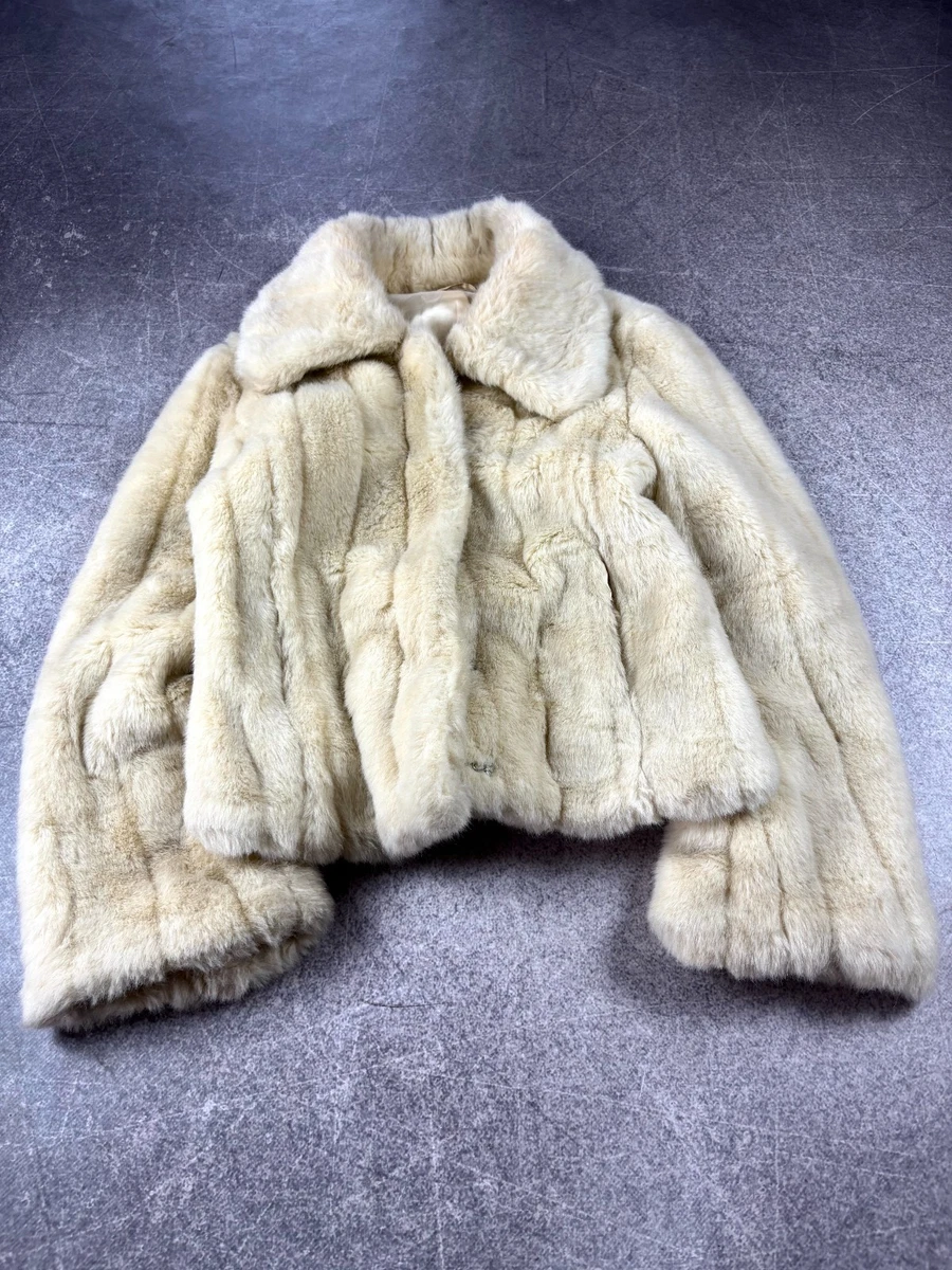 White Faux Fur Coats, Jackets & Vests for Women for sale - eBay