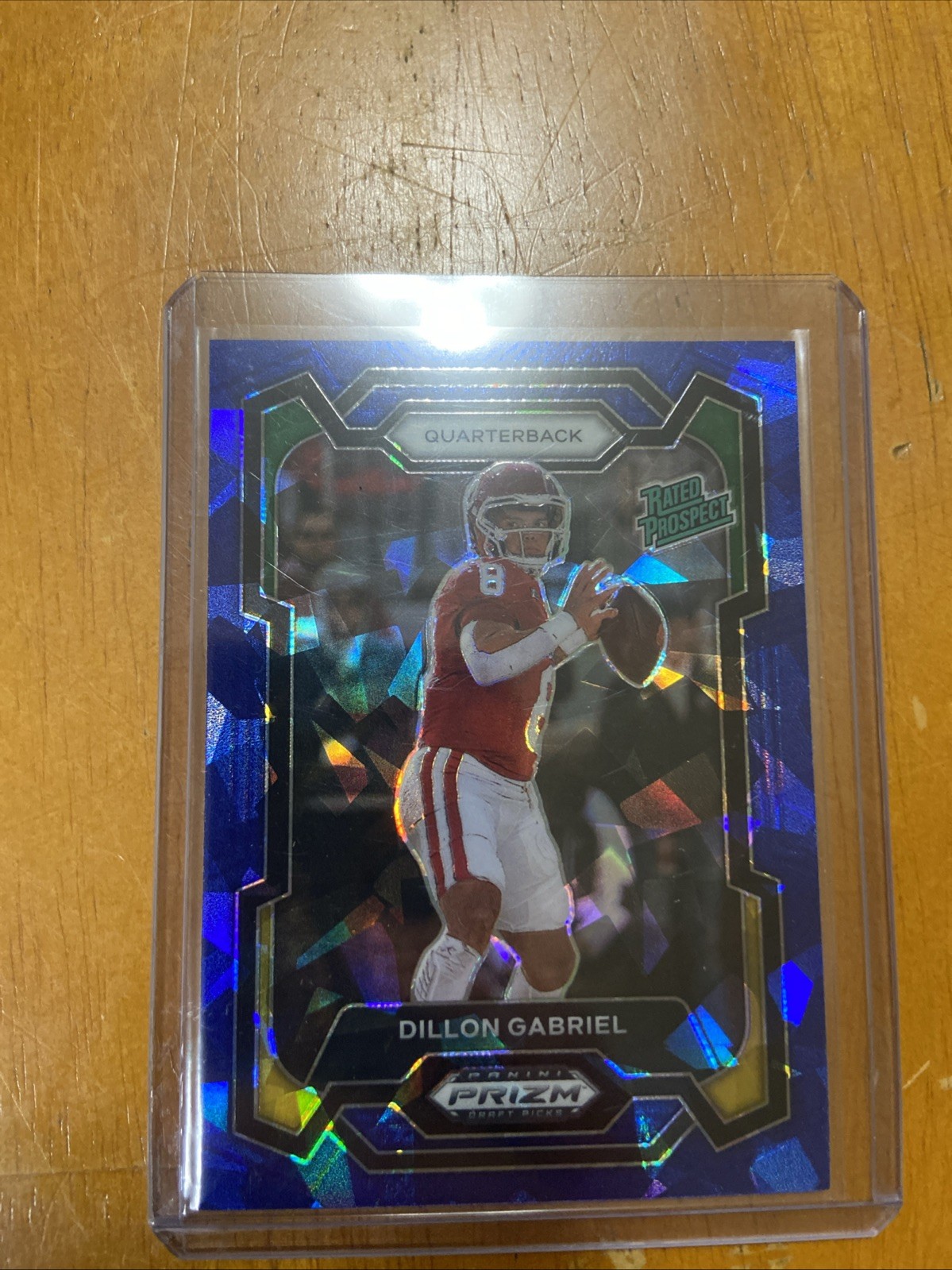 2024 Panini Prizm Draft Picks- Rated Prospect Dillon Gabriel Blue Ice Prizm /99