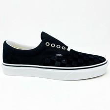 Vans Era Deboss Checkerboard Black True White Womens Classic Shoes Sneakers