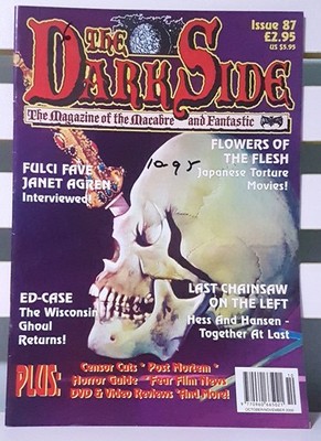 The Dark Side; The Magazine of the Macabre and Fantastic! Issue 87 October 2000!