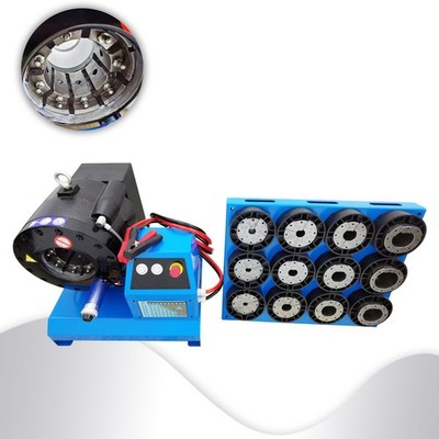 DC12V 1/4''-2'' Portable Vehicle-Mounted Rubber Hose and Oil Pipe Crimping Machine