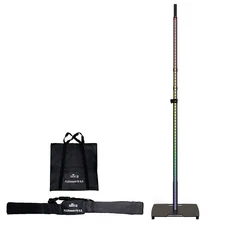 Chauvet DJ FLEXstand FX ILS Lighting Speaker Stand w Built-in LED Strip & Bags