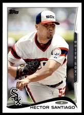 2014 Topps Hector Santiago Chicago White Sox #320