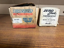 zerostart diesel fuel warmer 820-8751 & thermostat 820-8786