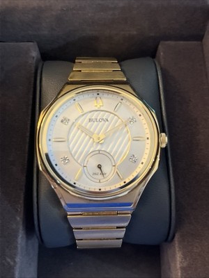 Bulova Curv Men s Watch 40mm Case With Fresh Battery