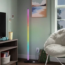 Wall Washer Floor Lamp with Color Changing LED (Includes LED Light Bulb)