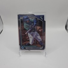 2024 Bowman Chrome - GABRIEL GONZALEZ #BCP-35 - Prospects - Mariners - NM/MT