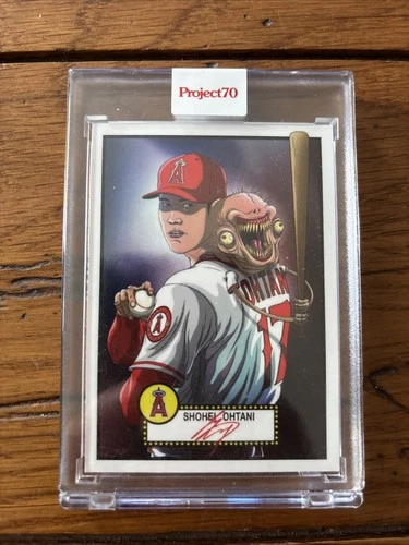 2021 Topps Project 70 - Shohei Ohtani - Alex Pardee #566 LA Angels MVP Dodgers
