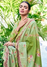 Cotton Salwar Kameez Dupatta Set Designer Palazzo Wedding Party Wear Combo Dress