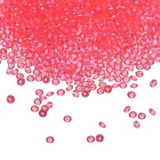 4000 Pcs Acrylic Wedding Table Diamonds 6 mm Crystals Gems Dark Pink 4000 Pcs Acrylic Wedding Table Diamonds 6 mm Crystals Gems Dark Pink - Image 1