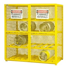 EGCC16-50 - ECON GAS CYL CAB - 16CYL - No.50 YELLOW - (Pack of 1)