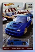 Hot Wheels Premium, 5/5 Cars and Donuts, Subaru Impreza WRX