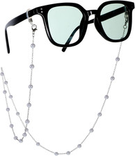 1 PCS Pearl Glasses Chain for Women, Beaded Chain for Glasses around Neck Women,