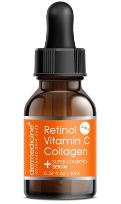 Retinol Vitamin C Collagen | Super Charged Anti-Aging Serum for Face | Pharma...