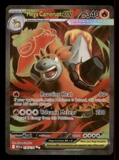 Mega Camerupt ex - 156/132 ME01: Mega Evolution Holo Pokemon TCG -EN NM