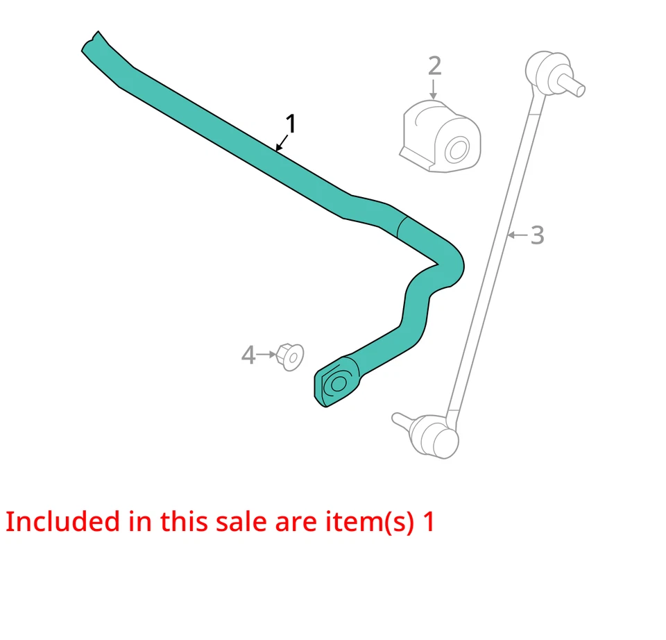 Toyota Corolla iM 2017 tracción delantera barra estabilizadora OEM 126 k millas - LKQ343317971 Foto 4 de 4