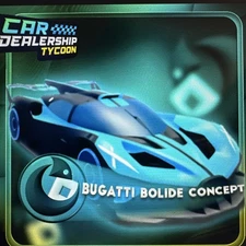 (Car Dealership Tycoon CAR PACKAGE) The Bugatti Pack ROBLOX