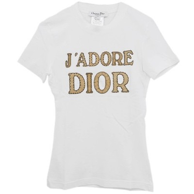 Christian Dior Short Sleeve T-shirt White 3P16155020 #36 166186 | eBay