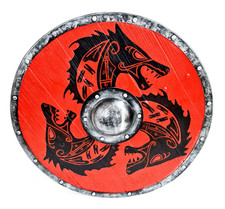 Unique Viking Shield Battle Ready Viking Shield Perfect Cosplay/Decorative