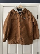 Buffalo By David Bitton Boys Brown Heavy Weight Jacket Coat Sz L