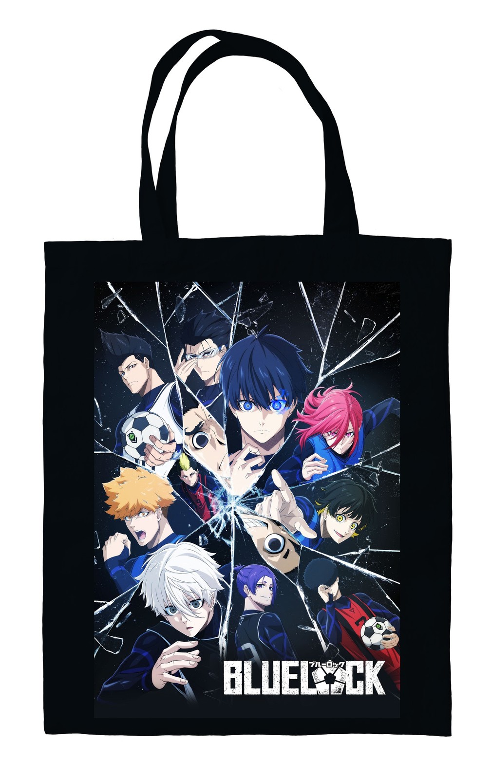 BLUELOCK Tasche Shopping Bag SHOPPER Figuren 35x40x1cm BLK-0884TB 3690₽