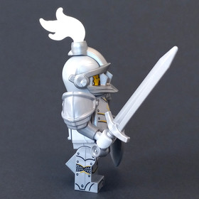 LEGO Castle Crown King Knight Minifigure 71047 Paladin 70404 Series 27 Crusader