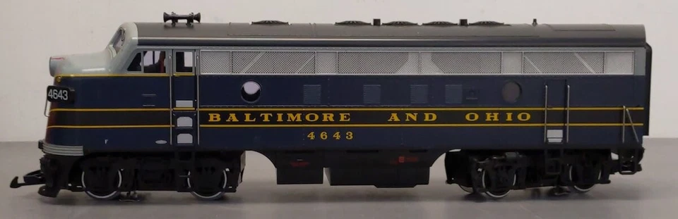 LGB 70457 G Scale Baltimore & Ohio F-7 ABA Diesel Locomotive Set EX/Box - Image 2 of 4