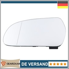 Vetro Specchio Retrovisore Esterno Sinistro Ricambio per Audi A4 8K B8 Asferico 1pz