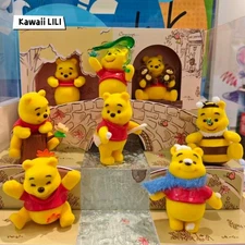 TOPTOY Disney Winnie the Pooh Happy Time Series Blind Box Confirmed Figure Toy