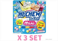 MORINAGA HI CHEW MINI POUCH JAPANESE CHEWY CANDY ASSORTED FRUIT FLAVOR 60g X 3