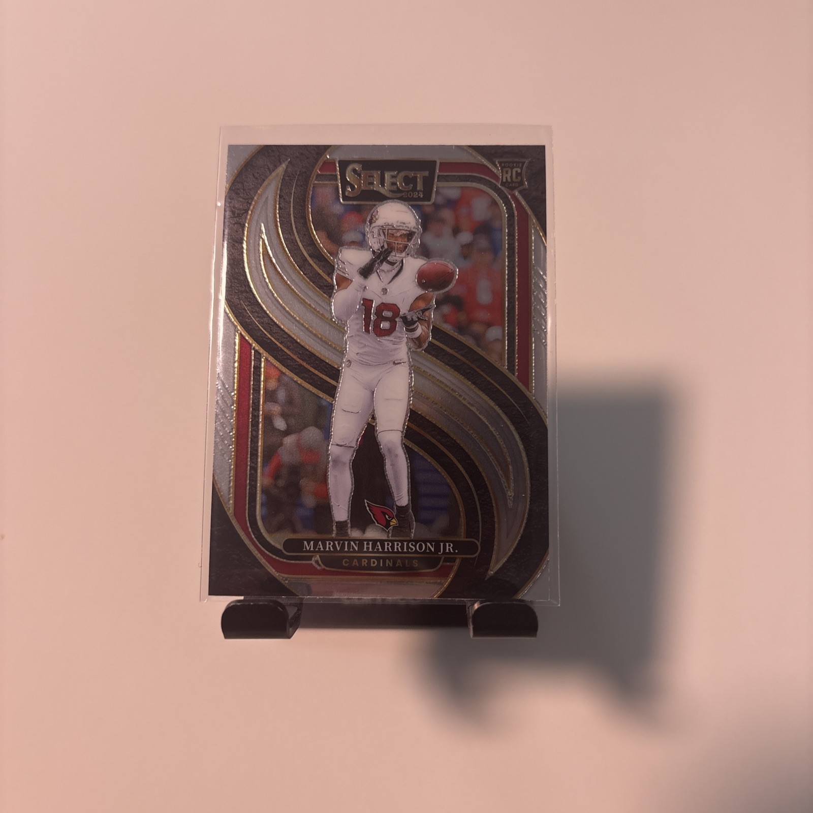 Marvin Harrison Jr. RC 2024 Select Premier Level Silver Prizm Die Cut #115