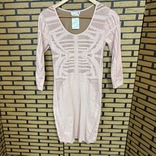 G By Guess Pink And Tan Dress Size XS