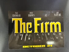 The Firm - The Album (Nas Escobar, Foxy Brown, Az, Nature) promo sticker/decal