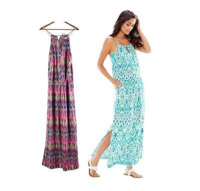 tommy bahama halter maxi dress