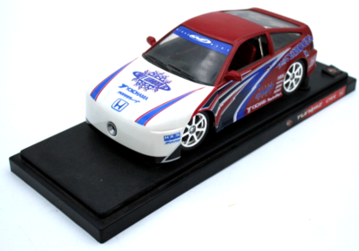 2000 Mattel 1/18 Hot Wheels Tunerz CRX Honda Model Car Civic Tuner