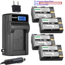 Kastar Battery LCD AC Charger for Konica Minolta NP-400 a Sweet DIGITAL Camera
