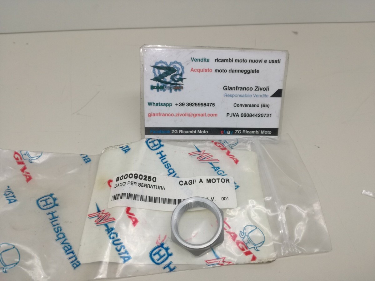 800090250 Originale MV Agusta F4 1000 dado serratura telaio