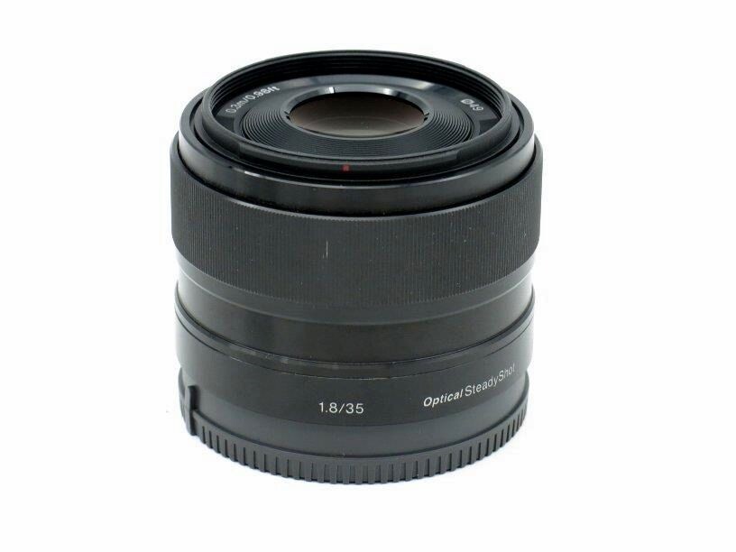 Sony E 35mm F1.8 OSS AF Standard Prime Lens Black SEL35F18