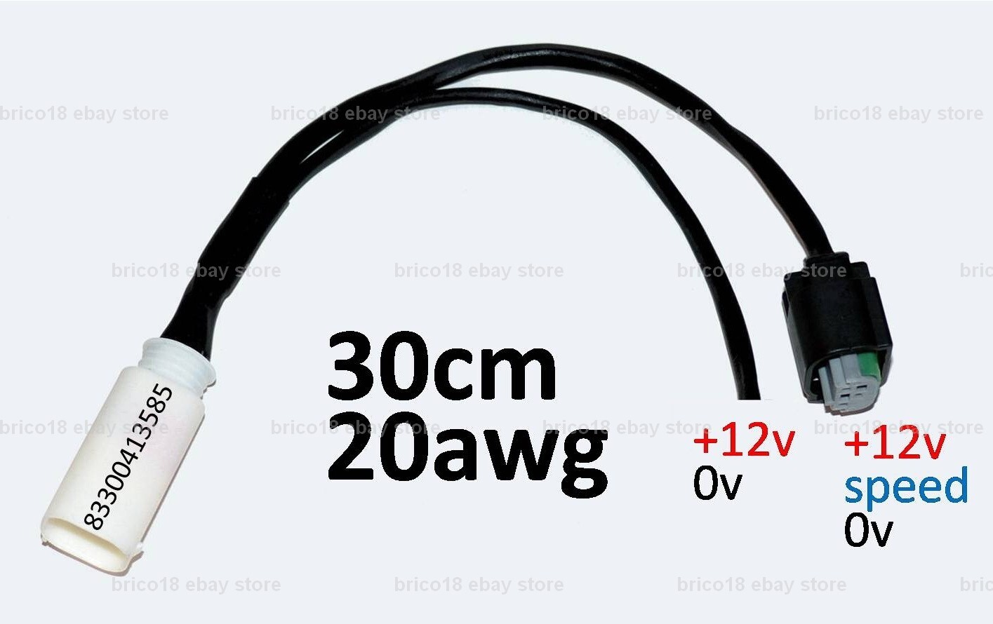 Faisceau BMW 83300413585 robuste de 30cm en 20awg pour moto R1250GS K1600