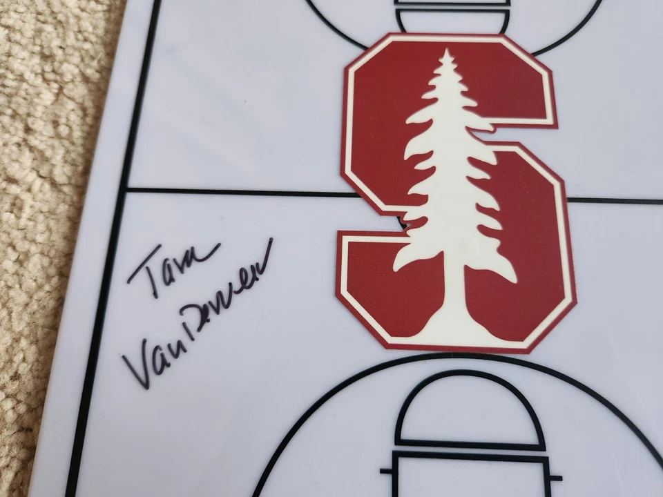 Tara VanDerveer Autographed Stanford Cardinal Clipboard JSA COA - Image 2 of 4