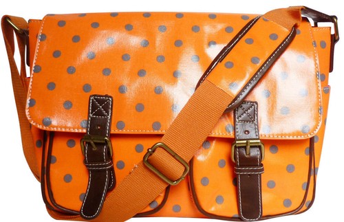 Ladies Designers Oilcloth Cross Body Messenger Saddle Bag School Satchel Handbag - Picture 39 of 91