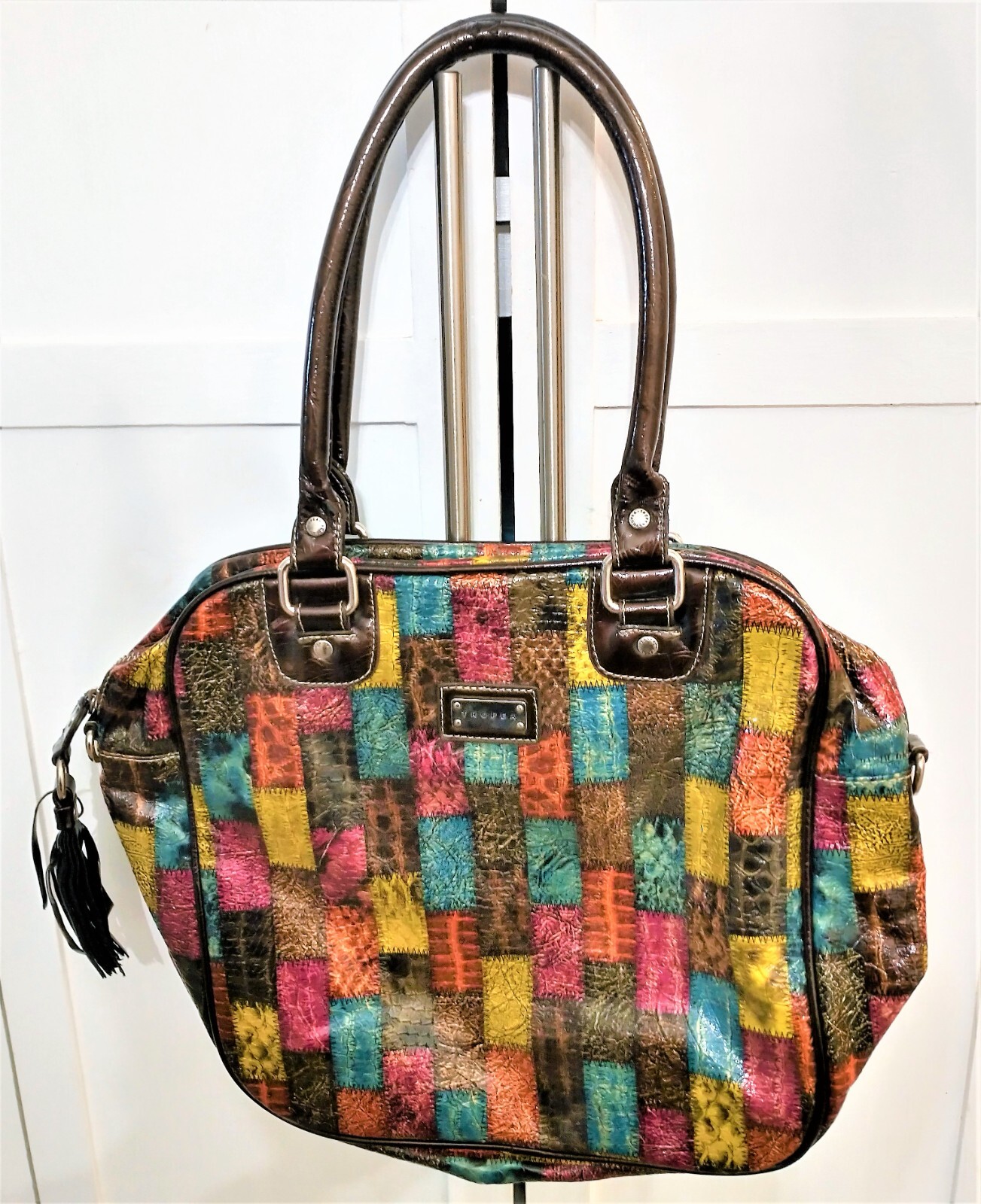 Tropea Patchwork Quilt Colored/Designed Branded S… - image 1